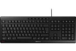 CHERRY Clavier STREAM KEYBOARD USB noir QWERTY (ES)