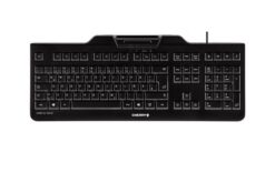 CHERRY Clavier (+cart puces) KC-1000 SC USB noir AZERTY (BE)
