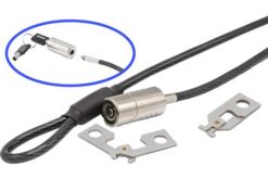 Cable antivol multi-ancrage Push-2-Lock option PASS