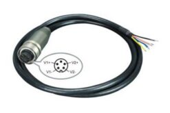 Câble d alimentation M23 5 points femelle pour IGS-5227,1.2m