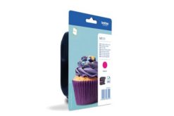 Cartouche BROTHER LC123M - Magenta