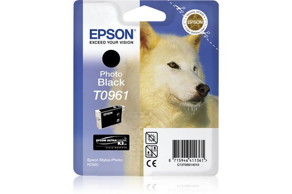 Cartouche EPSON C13T09614010 T0961 - Noir