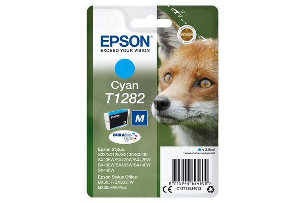 Cartouche EPSON C13T12824012 T1282 - Cyan
