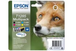 Cartouche EPSON C13T12854012 T1285 - Noir + 3 couleurs