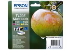 Cartouche EPSON C13T12954012 T1295 - Noir + 3 couleurs