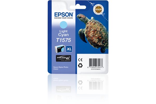 Cartouche EPSON C13T15754010 T1575 - Cyan