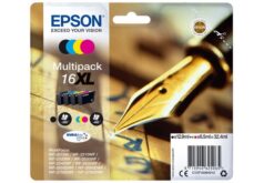 Cartouche EPSON C13T16364012 16 XL - Noir + 3 couleurs