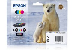 Cartouche EPSON C13T26364020 26XL - Noir + 3 couleurs