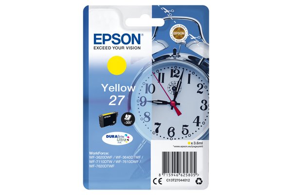 Cartouche EPSON C13T27044012 27 - Yellow