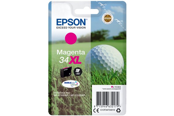 Cartouche EPSON C13T34734010 XL - Magenta