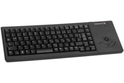 Cherry clavier miniature + trackball azerty usb noir +2 win