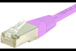 Cordon RJ45 catégorie 6 S/FTP rose - 5 m