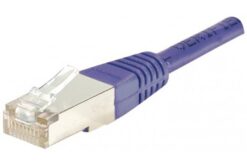 Cordon RJ45 catégorie 6 S/FTP violet - 3 m