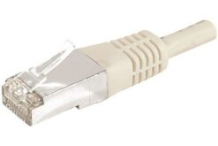 Cordon RJ45 catégorie 6A F/UTP gris - 5 m