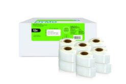 DYMO Etiquettes LabelWriter 12 x 500 étiquettes