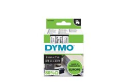 DYMO Ruban D1 - 9 mm noir sur blanc