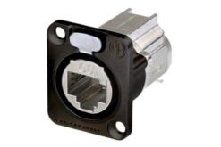 EMBASE ETHERCON/IDC CATEGORIE 6A SERIE D NOIR