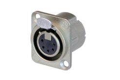 Embase XLR femelle 5 poles, série DLX