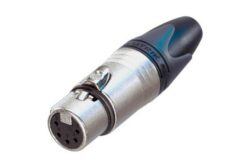 Fiche XLR femelle 5 poles, série XX
