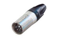 Fiche XLR male 4 poles, série XX