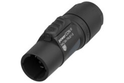Fiche mâle powercon true one étanche IP65 TOP IEC62368-1