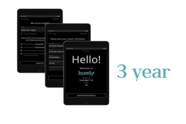 HUMLY- Licence de visiteur 3ans HUM50053