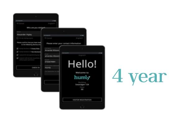 HUMLY- Licence de visiteur 4ans HUM50054