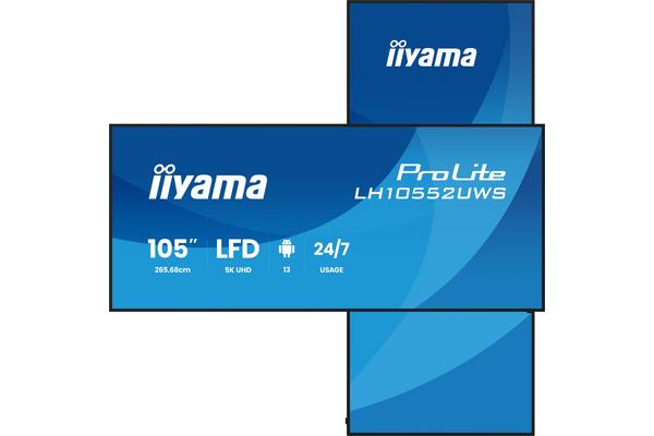 IIYAMA- Afficheur professionnel 105" LH10552UWS-B1AG