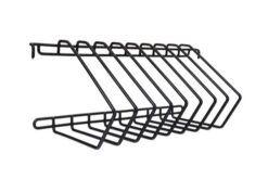 LOCKNCHARGE Lot de 2 racks métal 10 slots pour Carrier 20 - 17"