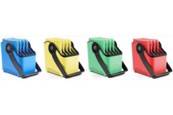 LOCKNCHARGE Lot de 4 grands paniers