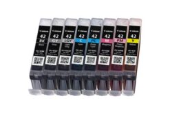 Pack cartouche CANON 6384B010 CLI-42 - Noir + 3 couleurs
