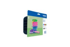 Pack cartouches BROTHER LC221VALBP - Noir + 3 couleurs