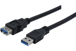 RALLONGE USB 3.2 Gen1 A / A NOIRE 5,0 M
