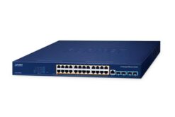 Switch L3 24 x 100/1000TX PoE+ , 4 x SFP+ 10G, 720W