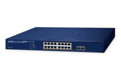 Switch WebSmart 16 x 10/100/100TX PoE+ 240W, 2 x SFP 1000X