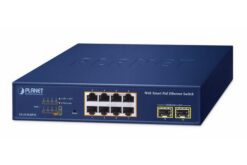 Switch WebSmart 8 x 10/100/100TX PoE+ 120W, 2 x SFP 1000X
