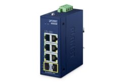 Switch.Indus IP30 P&P 6x1000TX, 2xSFP,(-40°+75°), PROFINET