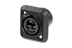 TRAVERSEE OPTICALCON ADVANCED SERIE D 2 LC/LC 4 CONTACTS IP65