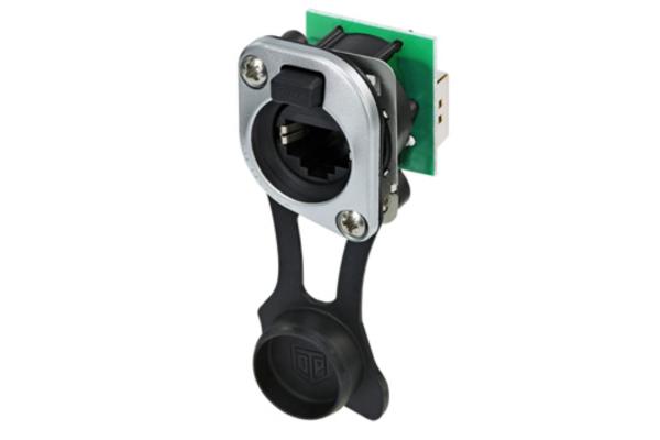 TRAVERSEE PANNEAU ETHERCON/RJ45 NI ETANCHE TOP