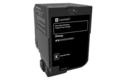Toner LEXMARK 74C2HK0 CS720 CS725 - Noir