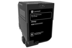 Toner LEXMARK 74C2HKE CS720 CS725 - Noir