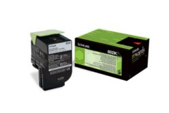 Toner LEXMARK 80C20K0 80C20K0 - Noir