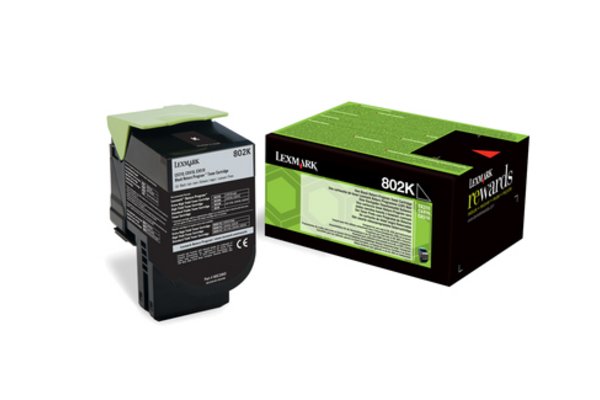 Toner LEXMARK 80C20K0 80C20K0 - Noir