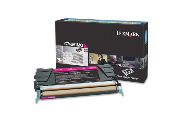 Toner LEXMARK C746A1MG C746, C748 7K - Magenta