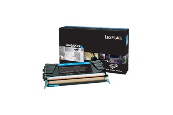 Toner LEXMARK C746A3CG C746, C748 - Cyan