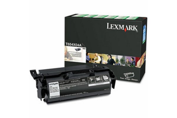 Toner LEXMARK T654X80G T654, T656 - Yellow