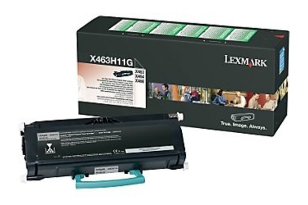 Toner LEXMARK X463H11G X463, X464, X466 - Noir