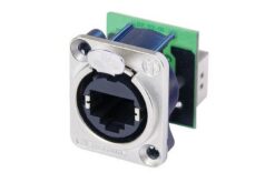 Traversée de panneau série D Ethercon/RJ45 (cate 5e)