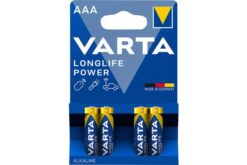 VARTA Piles alcalines 04903121414 LR03 / AAA blister de 4