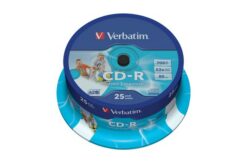 VERBATIM Spindle de 25 CD-R 700MB 52x (43439)